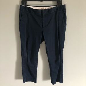 Banana Republic Hampton Fit Navy Pants